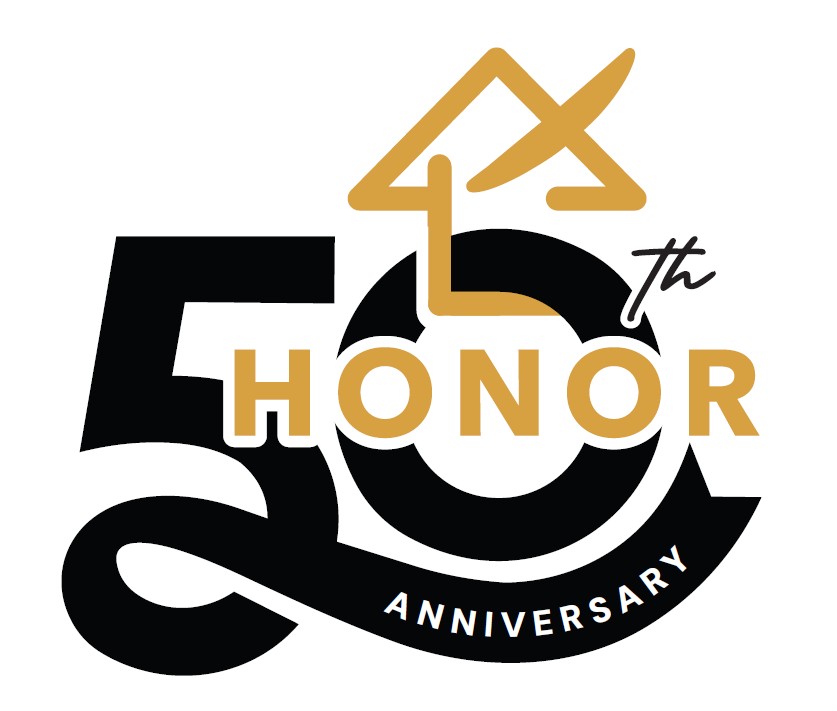HONOR 50th Anniversary logo